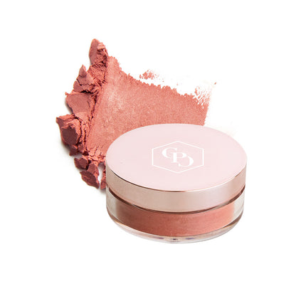 Medium loose mineral blush Prune Cent Pur Cent