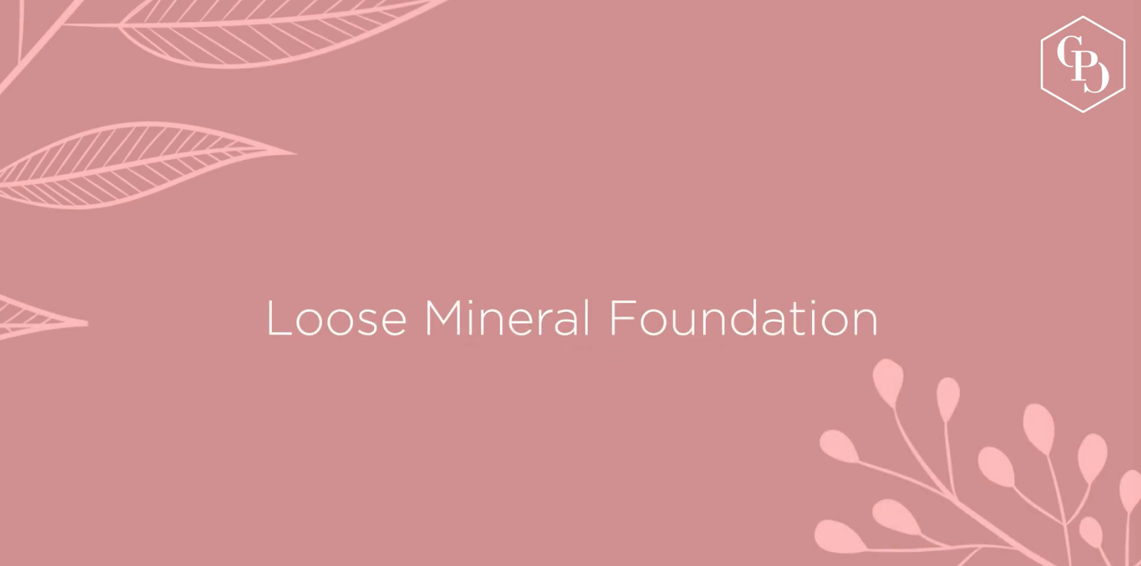 Laad video: Loose Mineral Foundation